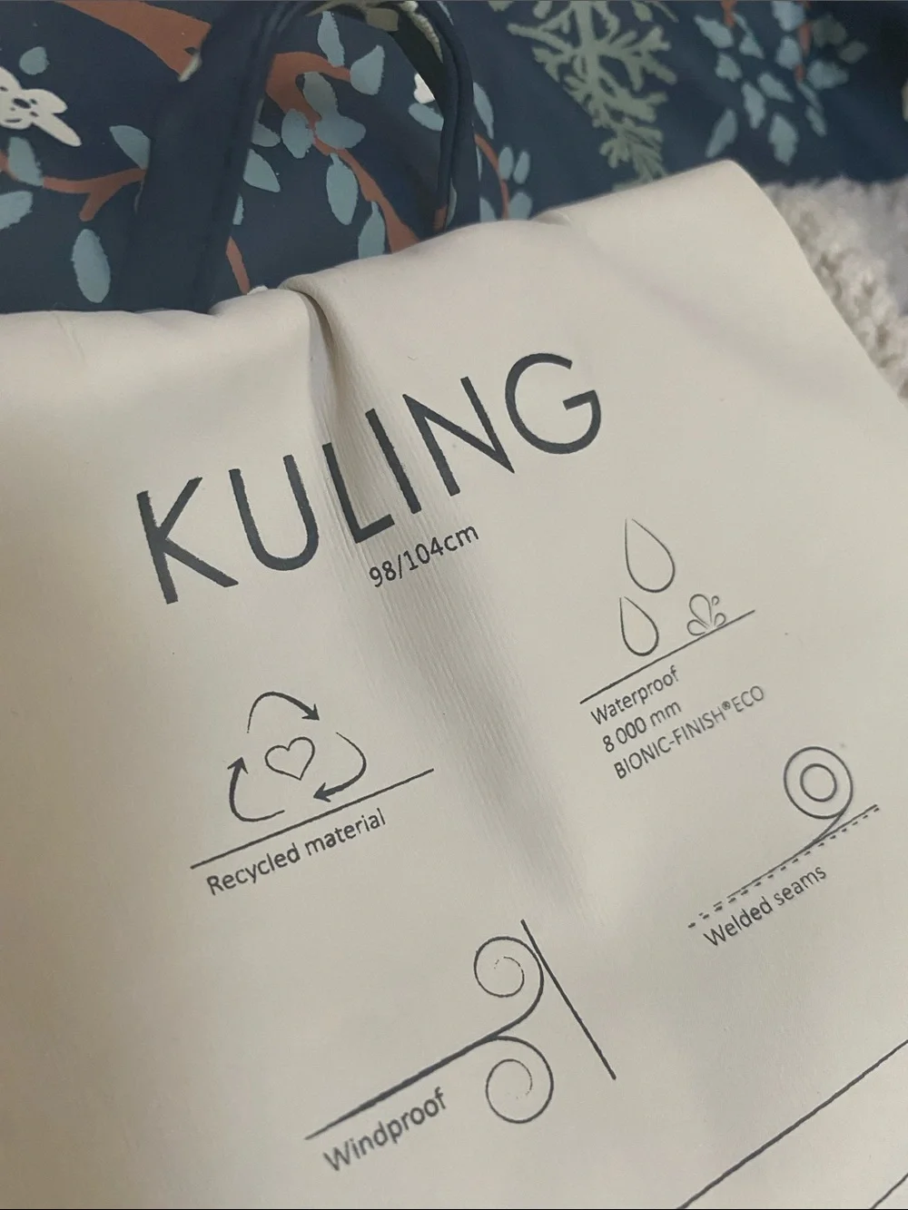 Kuling 3/4 insulated rain jacket